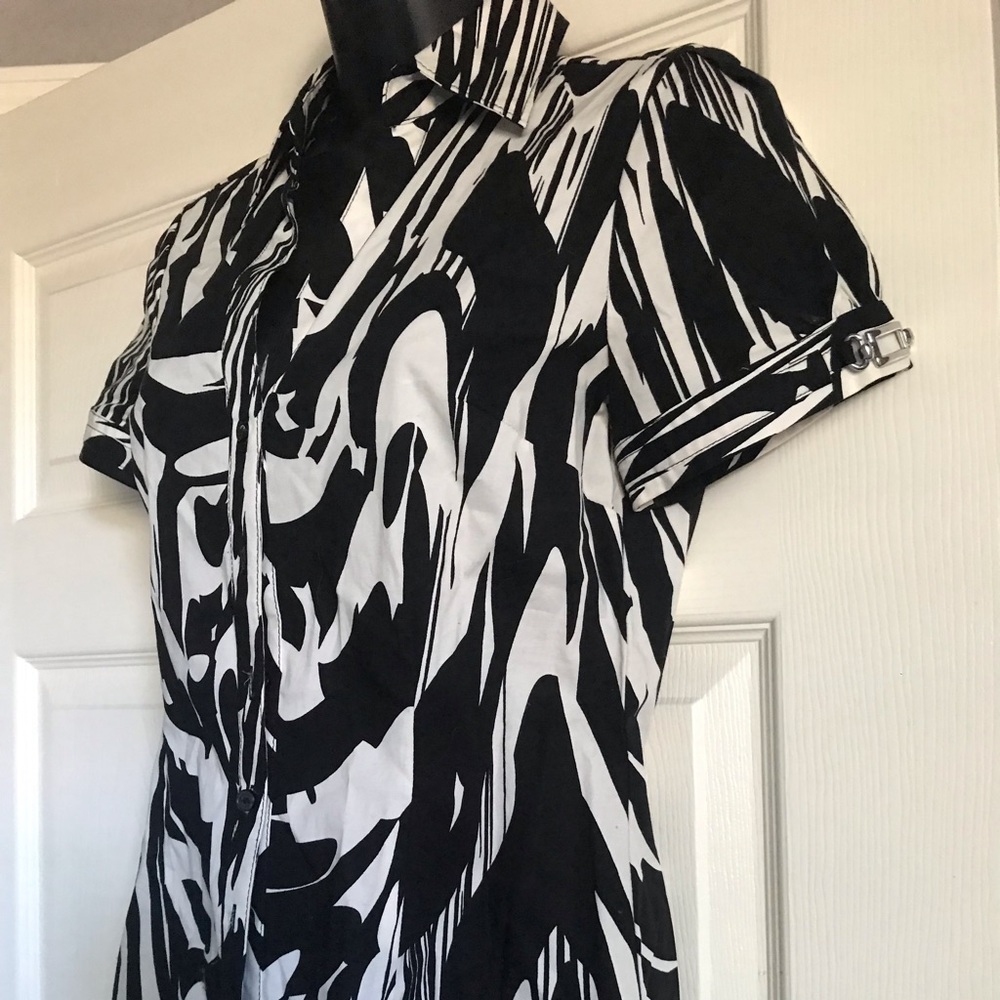 Black & white Express blouse